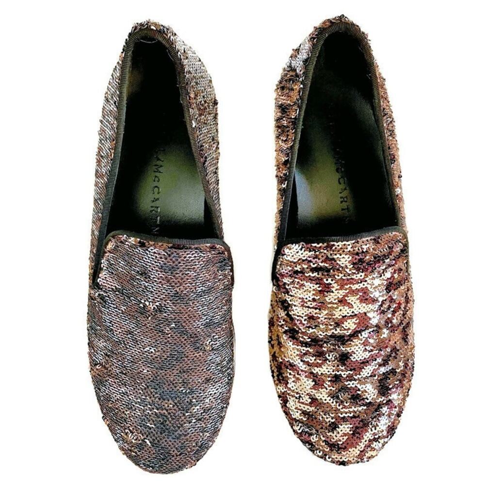 Stella McCartney Flip Sequin Platform Sneakers - Picture 2 of 9